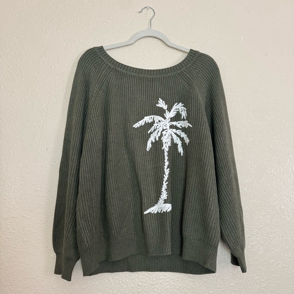Tommy Bahama Breezy Palm Crewneck Sweater - Picture 2 of 6